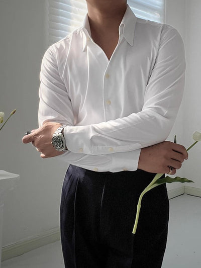 Leonora Italian Athletic V-Neck Bamboo Shirt