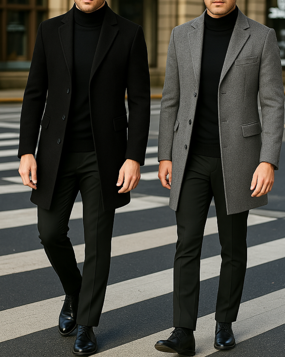 Leonora's Classic Suit Collar Jacket