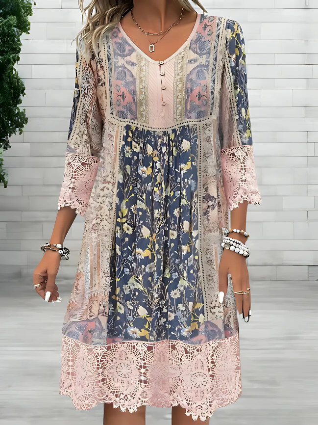 Tamara | Luxury Bohemian Flowing Dress (Almost sold out)